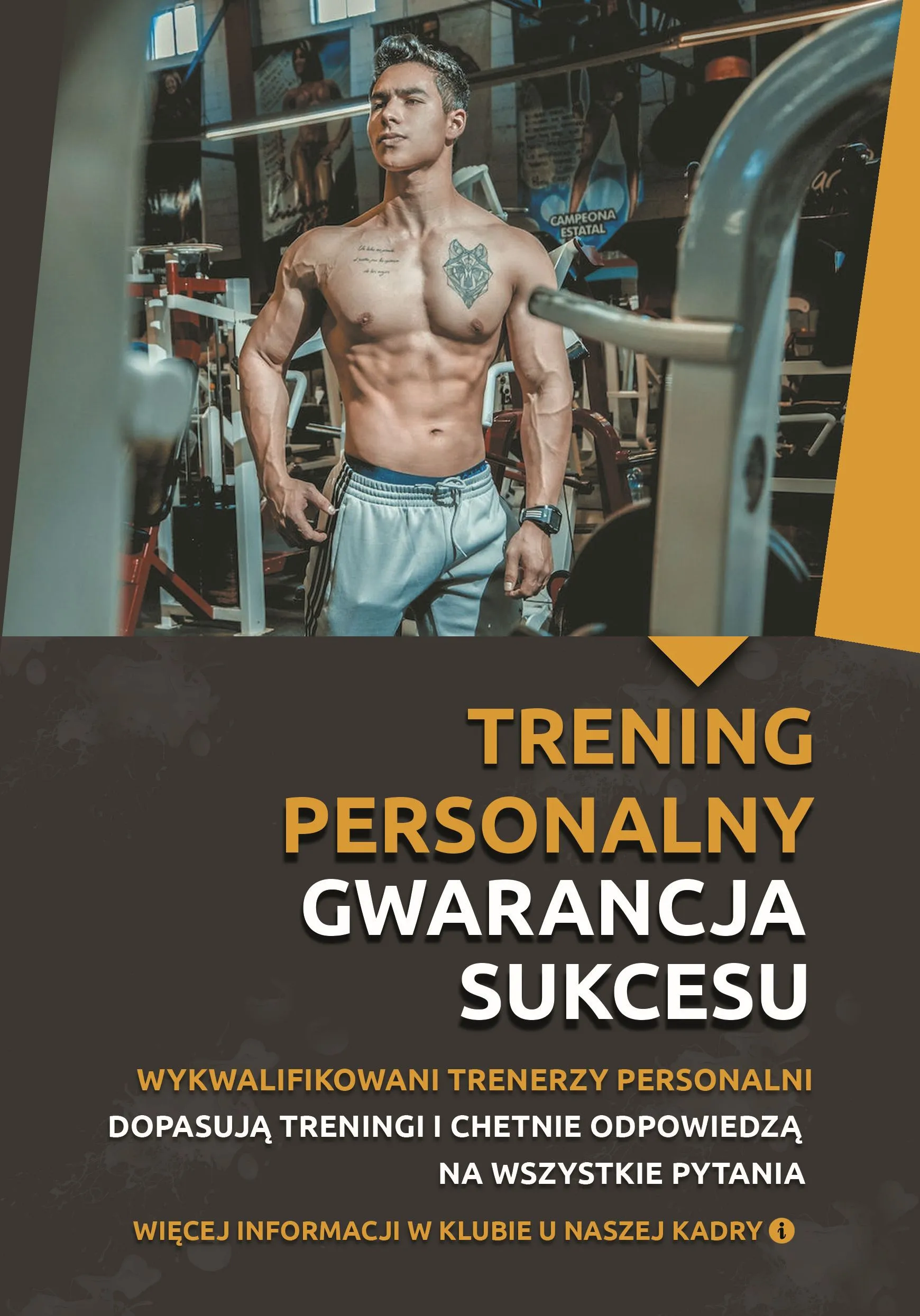 Personal training poster